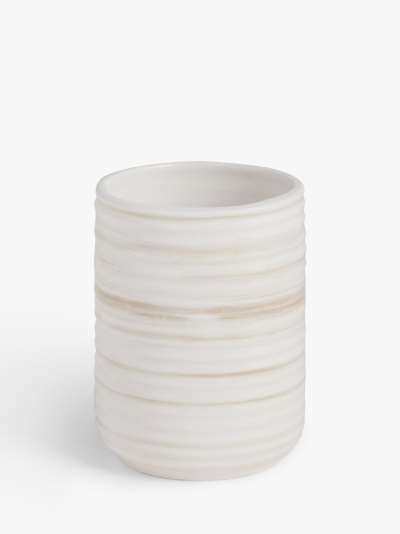 John Lewis & Partners Ceramic Bathroom Tumbler