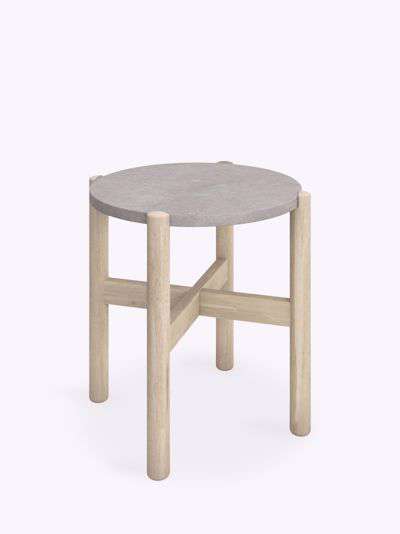 John Lewis & Partners Cradle Round Garden Side Table, FSC-Certified (Acacia Wood)