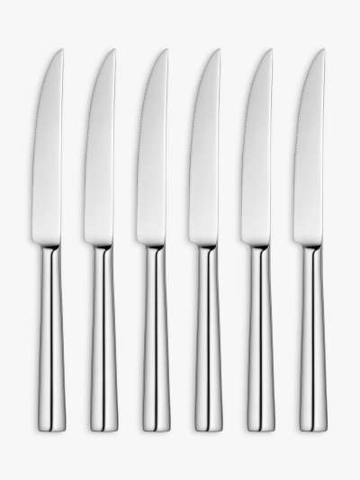 John Lewis Ellipse Steak Knives, Set of 6