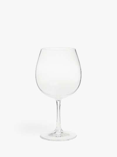 John Lewis & Partners Plastic Gin Glass, 650ml, Clear