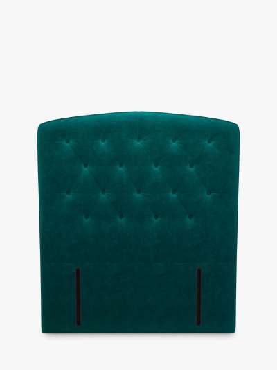 John Lewis & Partners Rouen Full Depth Upholstered Headboard, Small Double