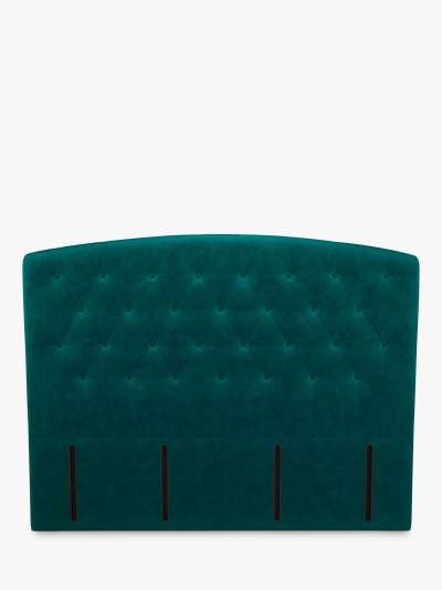 John Lewis & Partners Rouen Full Depth Upholstered Headboard, Super King Size