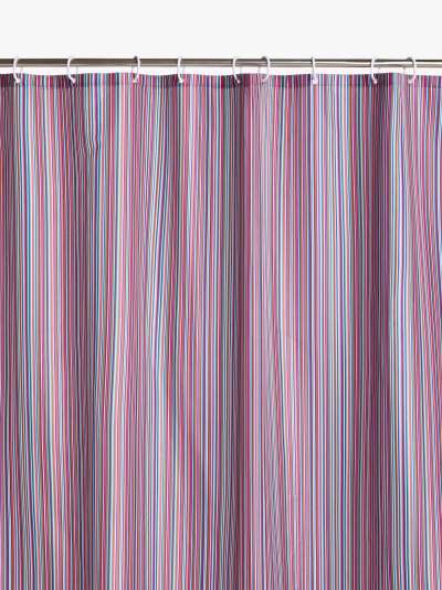John Lewis & Partners Stripe Recycled Polyester Shower Curtain