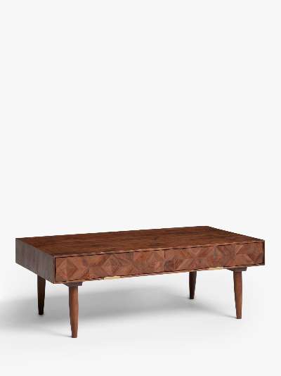John Lewis & Partners + Swoon Franklin Coffee Table, Brown