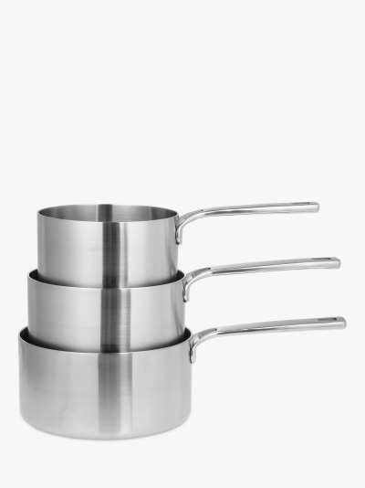 John Lewis & Partners 5-Ply Thermacore Saucepan with Lid