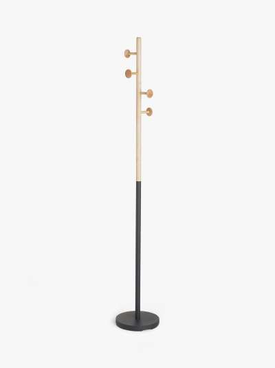 ANYDAY John Lewis & Partners Coat Stand, Rubberwood & Metal