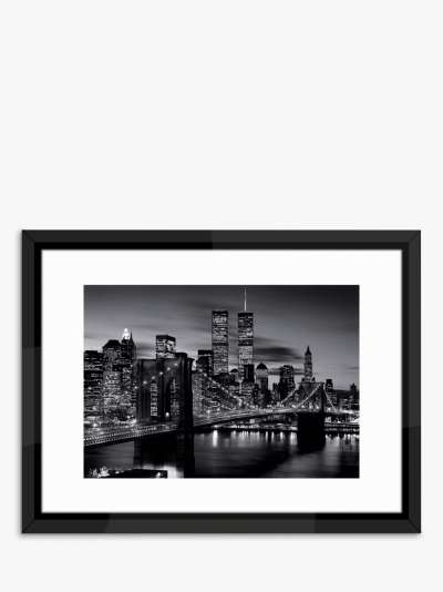 Brooklyn Bridge - Framed Print & Mount, 65 x 85cm