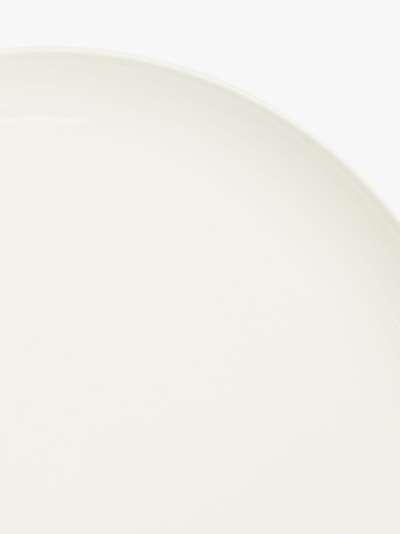 John Lewis & Partners Bone China Coupe Dinner Plate, White, 27.6cm
