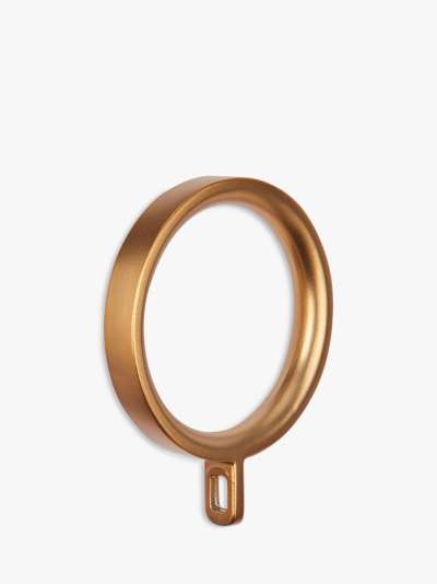 John Lewis & Partners Copper Curtain Rings, Dia.28mm