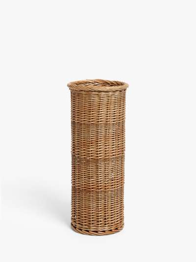 John Lewis & Partners Modern Country Wicker Umbrella Stand