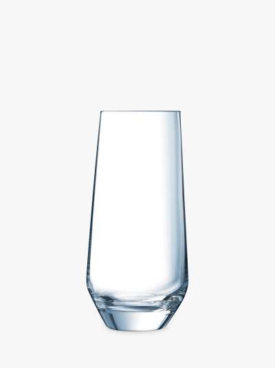 Eclat Cristal d'Arques Paris Ultime Highball Glasses, Set of 6, 450ml, Clear
