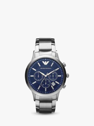 Emporio Armani Men's Date Chronograph Bracelet Strap Watch
