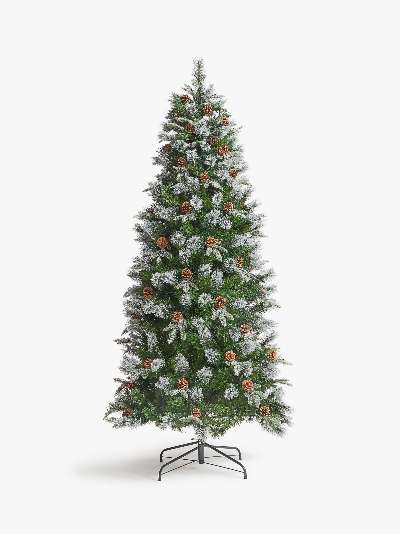 John Lewis & Partners Foxtail Pine Pre-lit Christmas Tree, 6.5ft