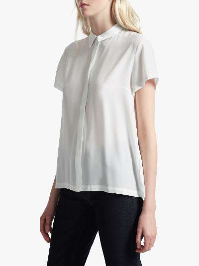 French Connection Crepe Pleat Shirt