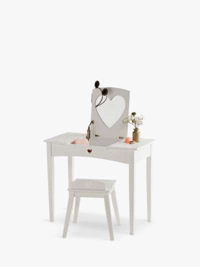 Great Little Trading Co Sweetheart Dressing Table and Stool Set