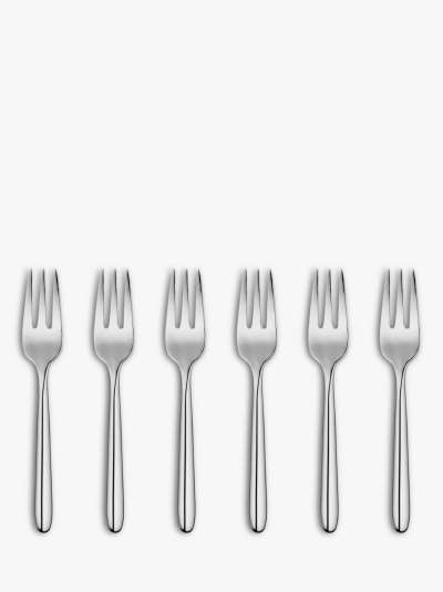 ANYDAY John Lewis & Partners Sphere Pastry Forks, Set of 6