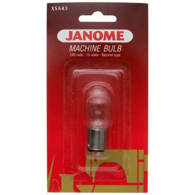 Janome Bayonet Light Bulb, XSA43