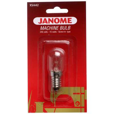 Janome XSA42 15W ES Sewing Machine Light Bulb