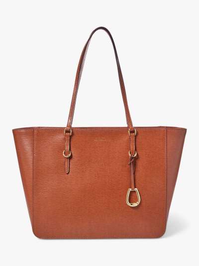 Lauren Ralph Lauren Bennington Large Leather Shopper Bag