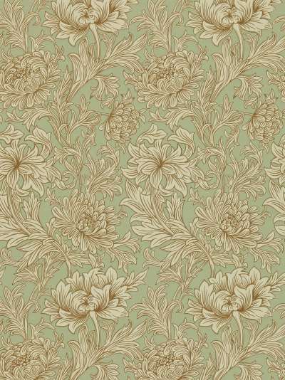 Morris & Co. Chrysanthemum Toile Wallpaper