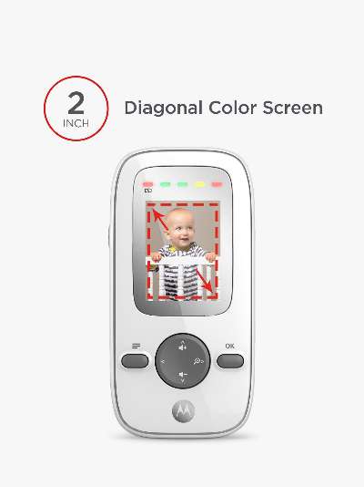 Motorola MBP481 Colour Screen Video Baby Monitor
