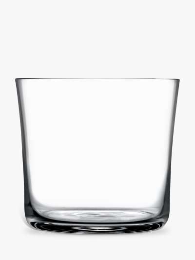 Nude Savage Lowball Glass Tumbler, Set of 4, 295ml, Clear
