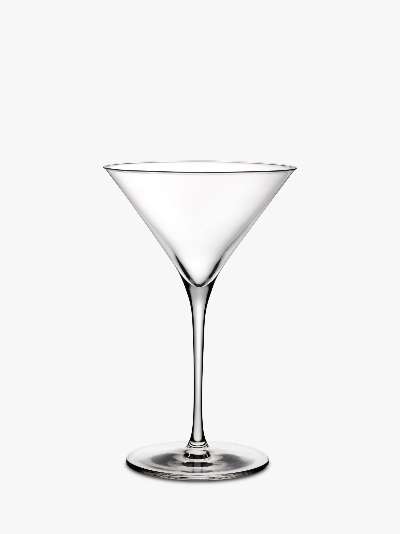 Nude Vintage Martini Cocktail Glass, Set of 2, 290ml, Clear