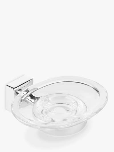 ANYDAY John Lewis & Partners Pure Bathroom Soap Dish and Holder, Chrome