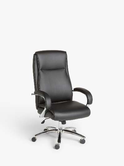 John Lewis & Partners Ratio Faux Leather Office Chair