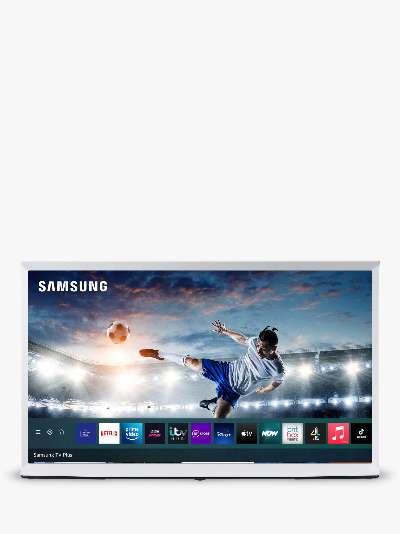 Samsung The Serif (2020) QLED HDR 4K Ultra HD Smart TV, 43 inch with TVPlus & Bouroullec Brothers Design