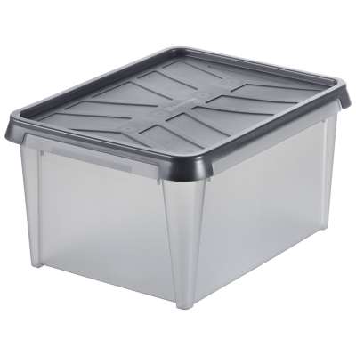 SmartStore by Orthex Stackable Plastic Water Resistant Storage Box