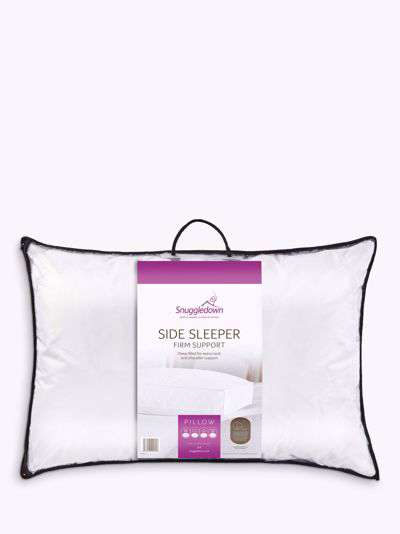Snuggledown Side Sleeper Standard Pillow, Firm