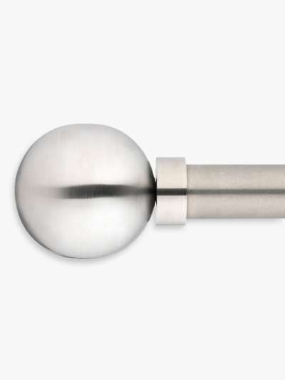 John Lewis & Partners Stainless Steel Ball Finial, Dia.19mm