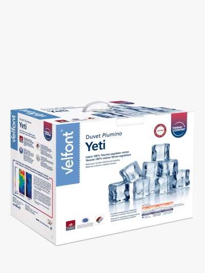 Velfont Yeti Temperature Regulating Synthetic Duvet, 4.5 Tog