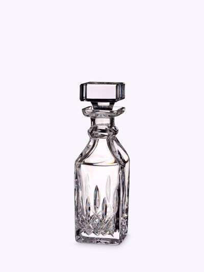 Waterford Crystal Lismore Connoisseur Cut Glass Small Square Decanter, 458ml, Clear