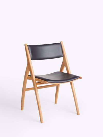 John Lewis X-Ray Leather Dining Chair