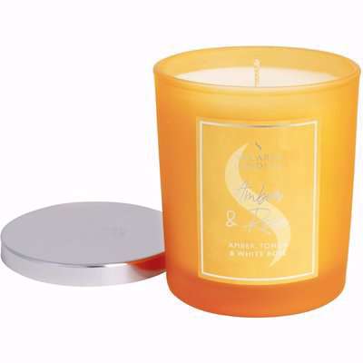 Amber & Rose Scented Candle Jar
