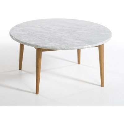 Béate-Marmora Coffee Table with Marble Top