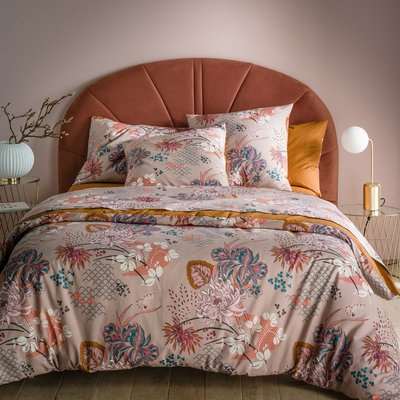 Chinese Flower Cotton Percale Duvet Cover