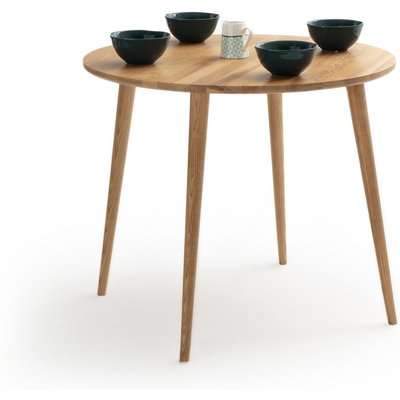 Crueso Round Ash Dining Table (Seats 4)