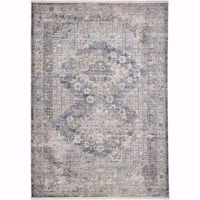 Distressed Traditional Rug - Grey