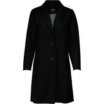Mid-Length Buttoned Coat