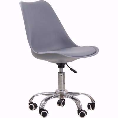 Modern Swivel home office chair with padded seat
