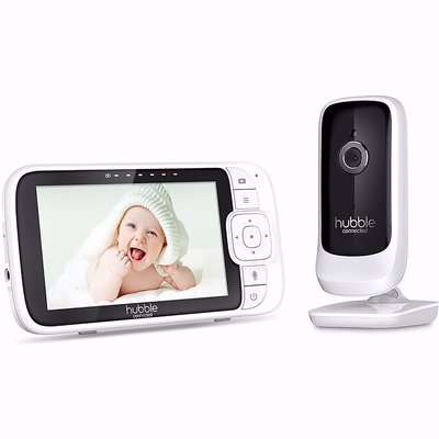 5" Nursery View Premium Video Baby Monitor - White