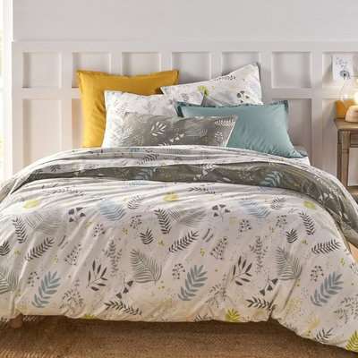 Suzanne Floral Cotton Percale 200 Thread Count Duvet Cover