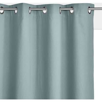 Taima Linen/Cotton Single Blackout Lined Curtain with Eyelets
