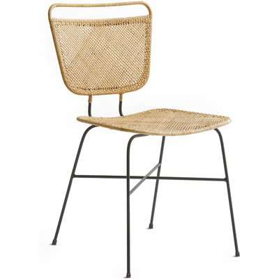 Theophane Rattan Chair, Design E. Gallina