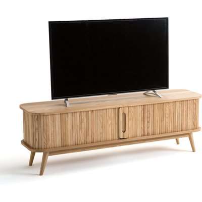 Wapong TV Stand with Sliding Doors