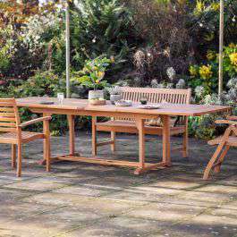 Poro Outdoor Ext Dining Table 2120-3000x1000x750mm