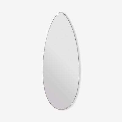 Arles Teardrop Full Length Mirror, 45 x 120 cm, Matte Black